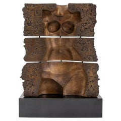 Subirachs "Untitled" Bronze Sculpture, 1982