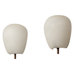 Pair of Italian Design Wall Sconces from the 1950s - Fontana Arte Attribution