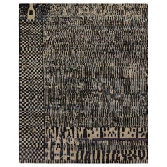 Rug & Kilim's Contemporary Abstract Rug With Geometric Patterns (tapis abstrait contemporain à motifs géométriques)