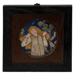 Burne Jones for Morris & Co Hand painted tile of Chaucer's legend of good wimmen