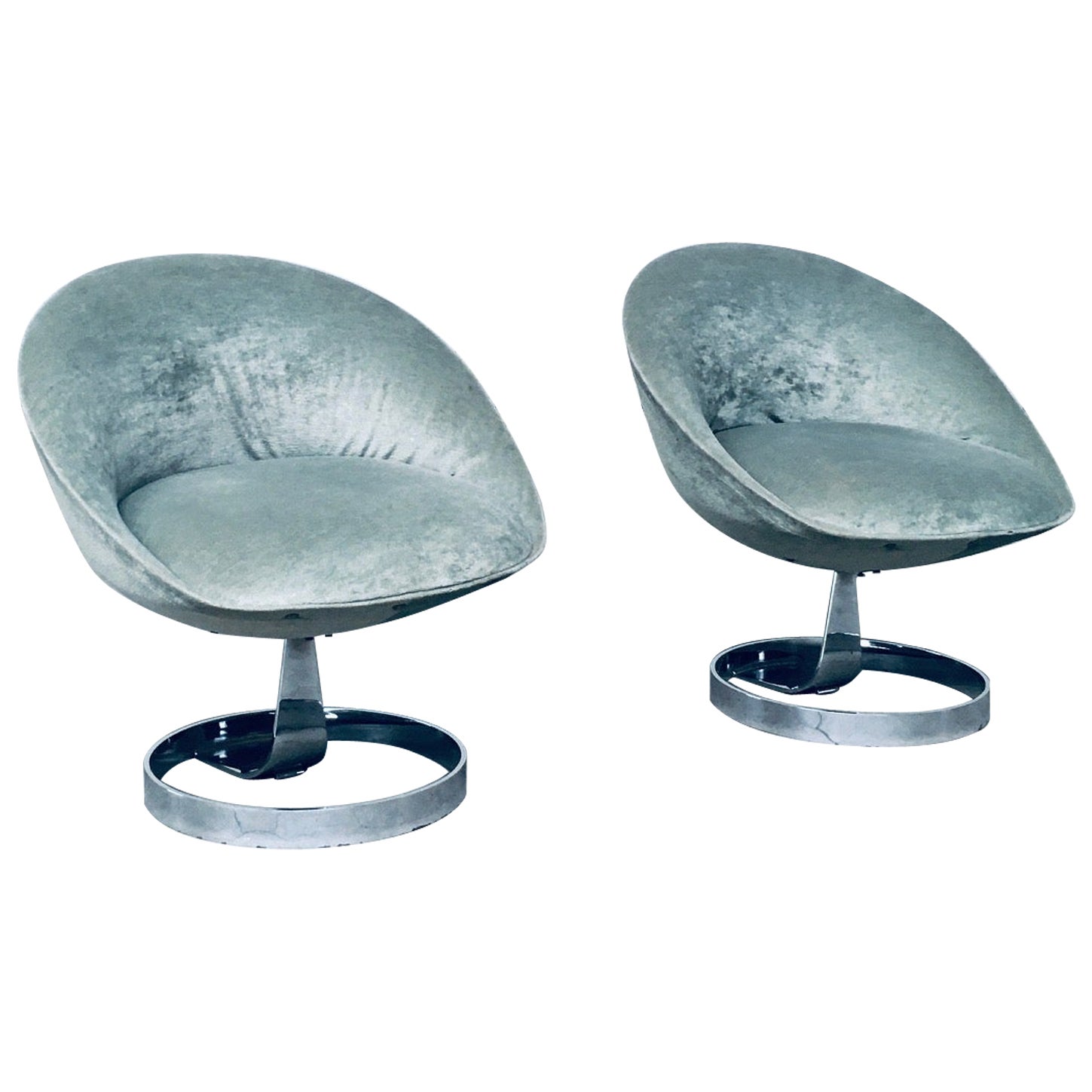 Space Age SPHERE POD Lounge Chair set, France 1960's For Sale