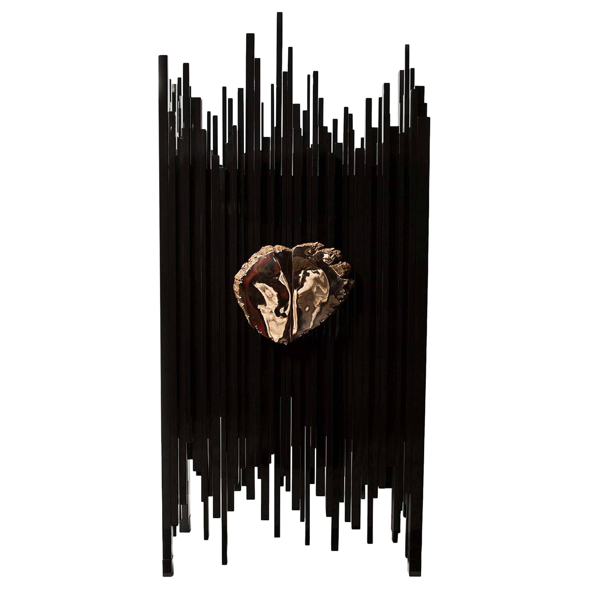 The Black Armoire by Barlas Baylar For Sale