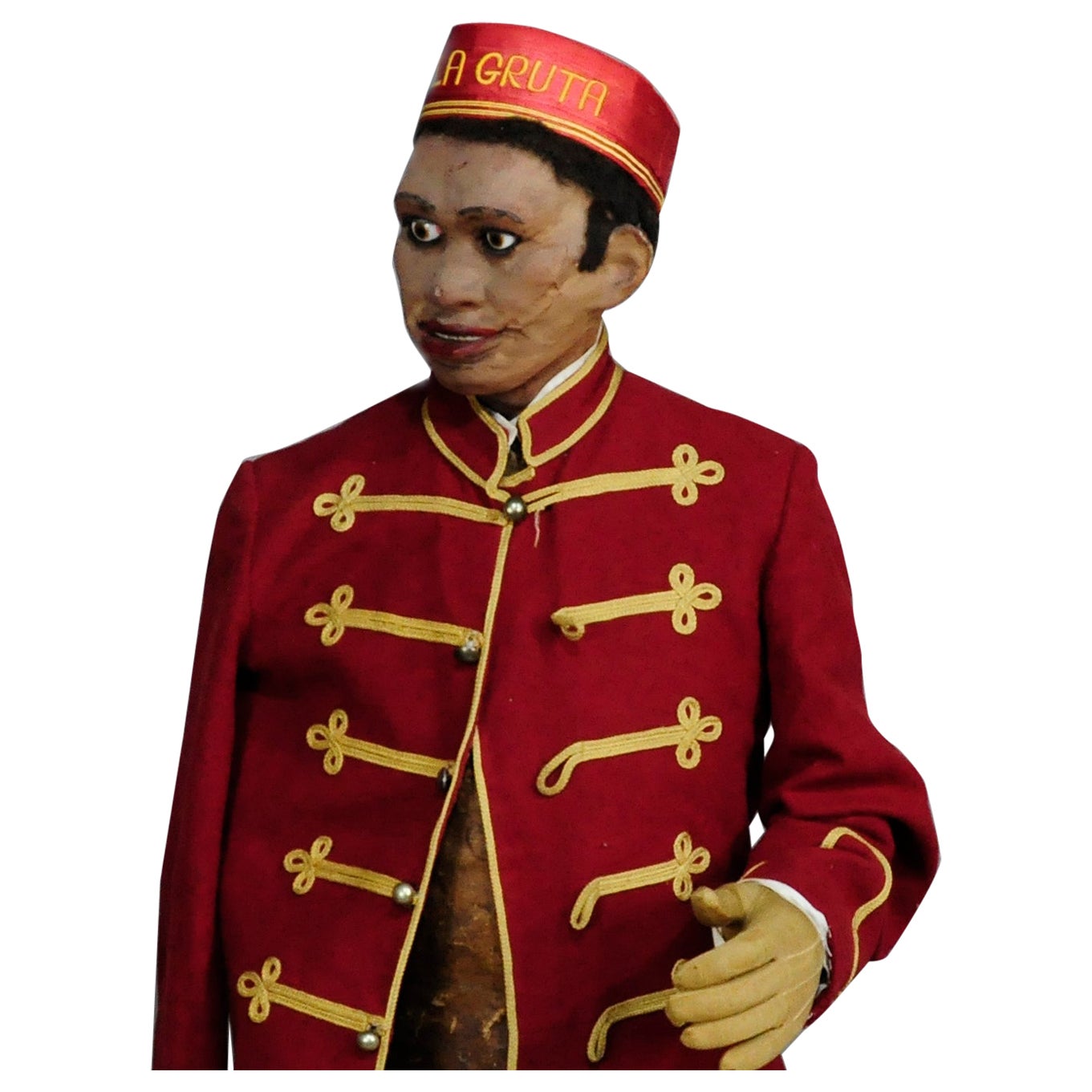 The Enchanting Tale of a Rare Antique Electric Bellboy Display Automaton ca 1870