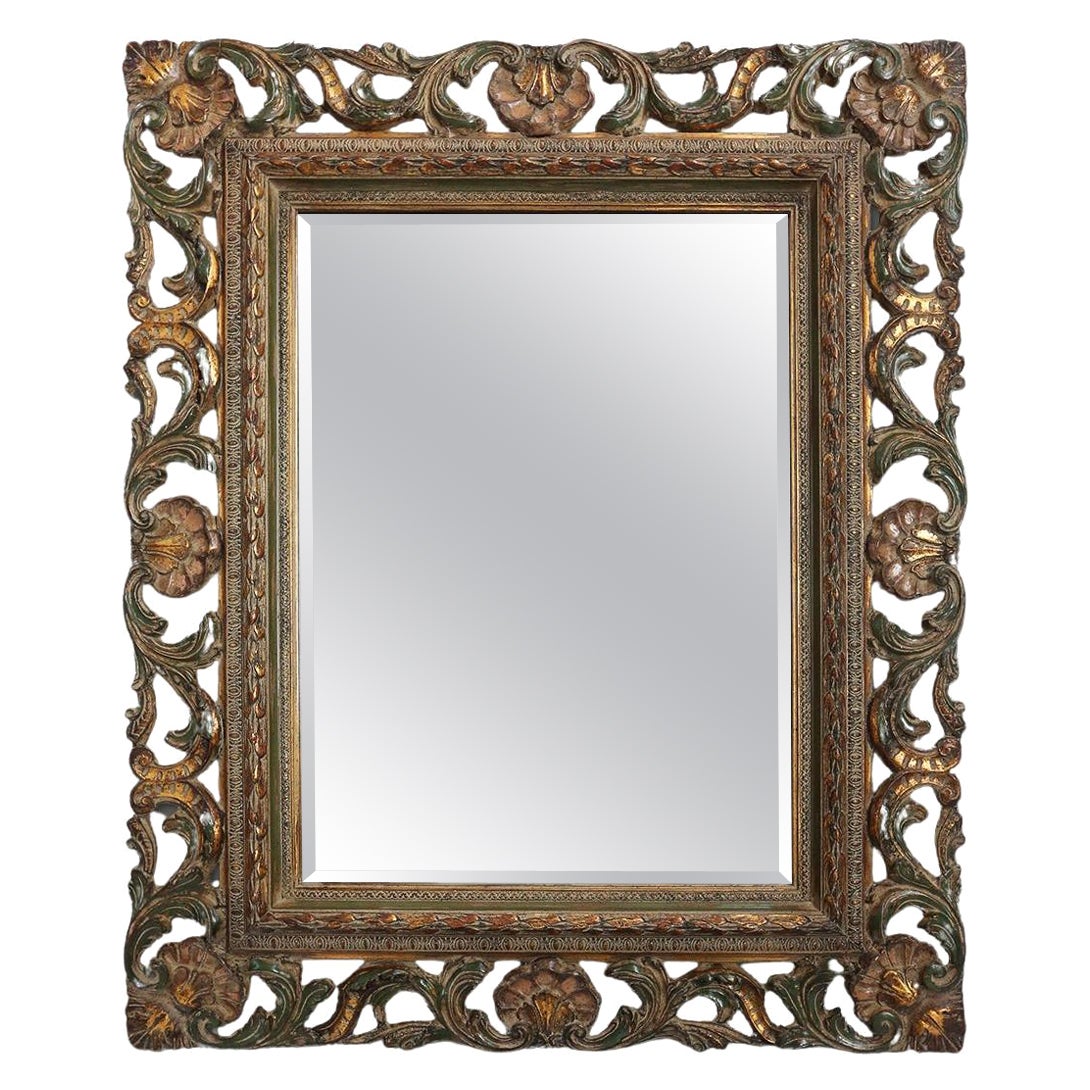 Barque style mirror For Sale