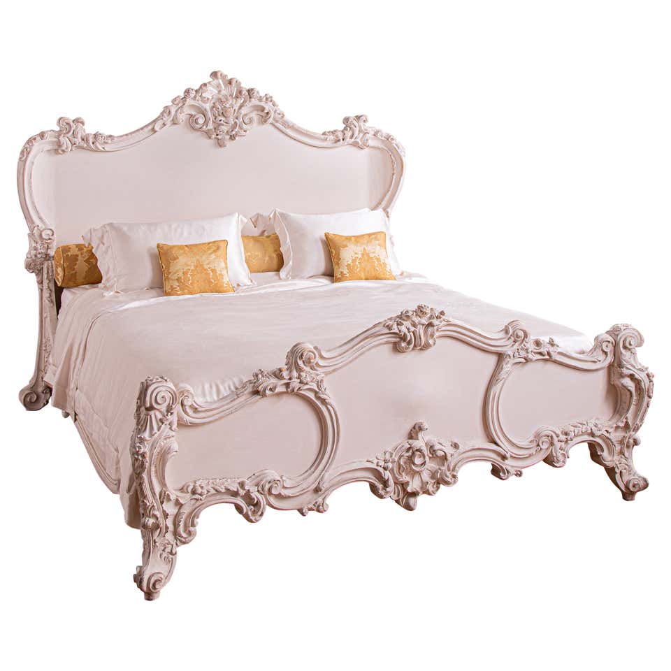 Large Hand made to order Headboard in the Rococo Style For Sale at 1stDibs