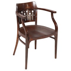 Bentwood Vienna Secession Model 142 Armchair by Otto Wagner for Thonet, 1900s
