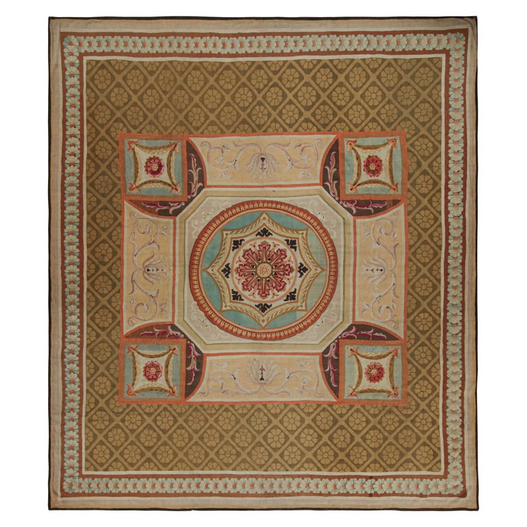 French Aubusson rug, 1780s