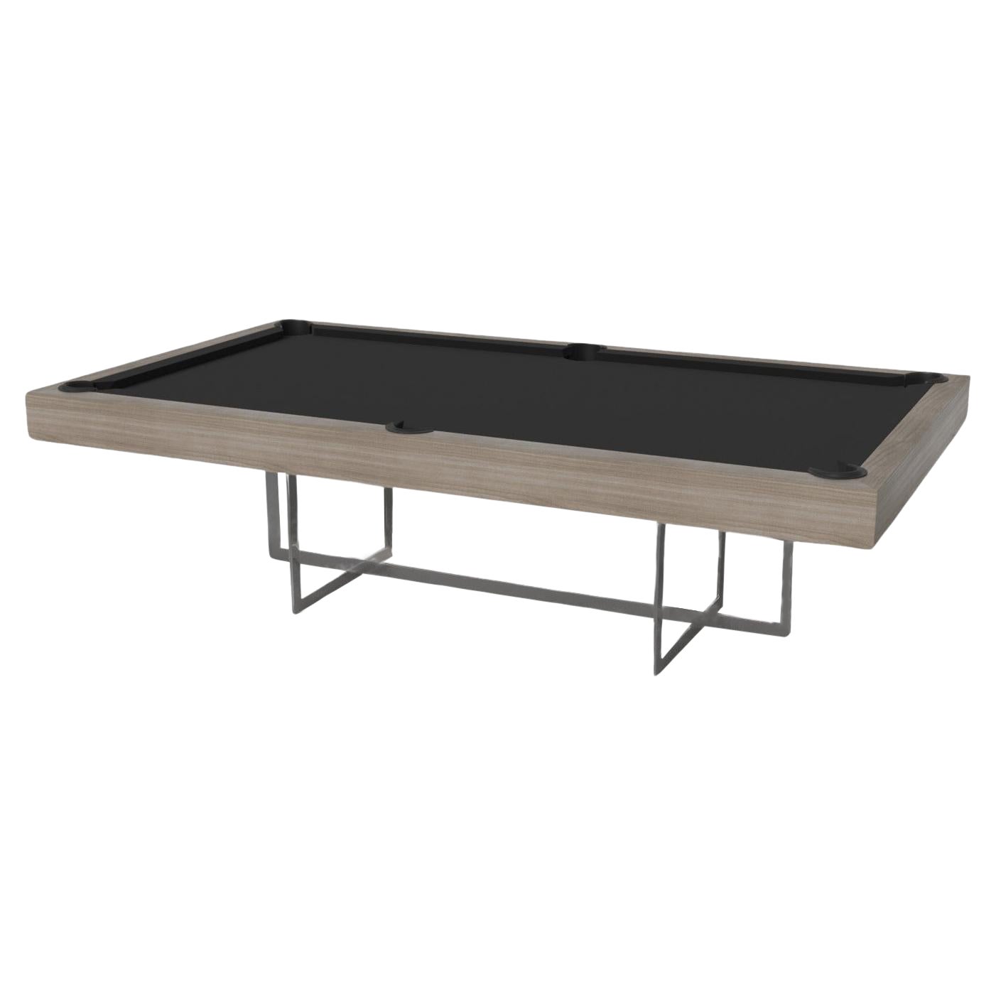 Elevate Customs Beso Pool Table / Solid White Oak Wood in 9' - Made in USA