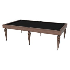 Table de billard Elevate Customs Don / Bois de noyer massif en 9' - Made in USA