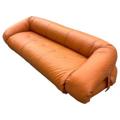 Divano letto a tre posti Anfibio di Alessandro Becchi per Giovannetti, 1972