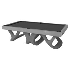 Elevate Customs Draco Pool Table / Stainless Steel Metal in 8.5' - Made in USA