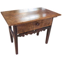 19th Century Spanish Table with  Drawer