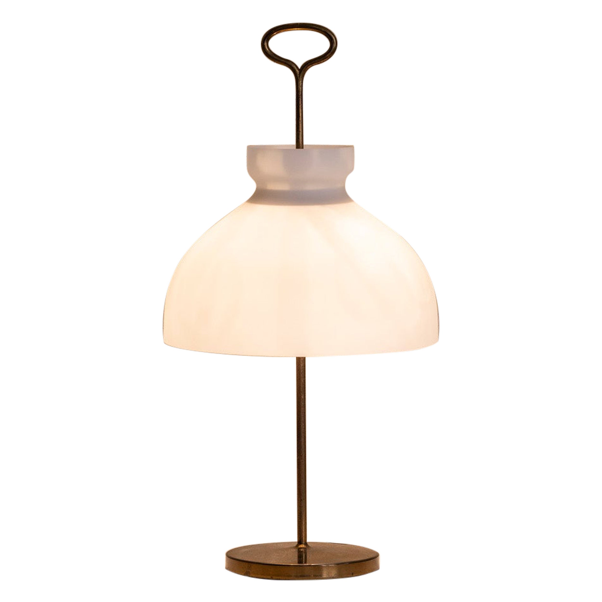  Midcentury Arenzano table lamp by Ignazio Gardella for Azucena, Italy 1956 For Sale