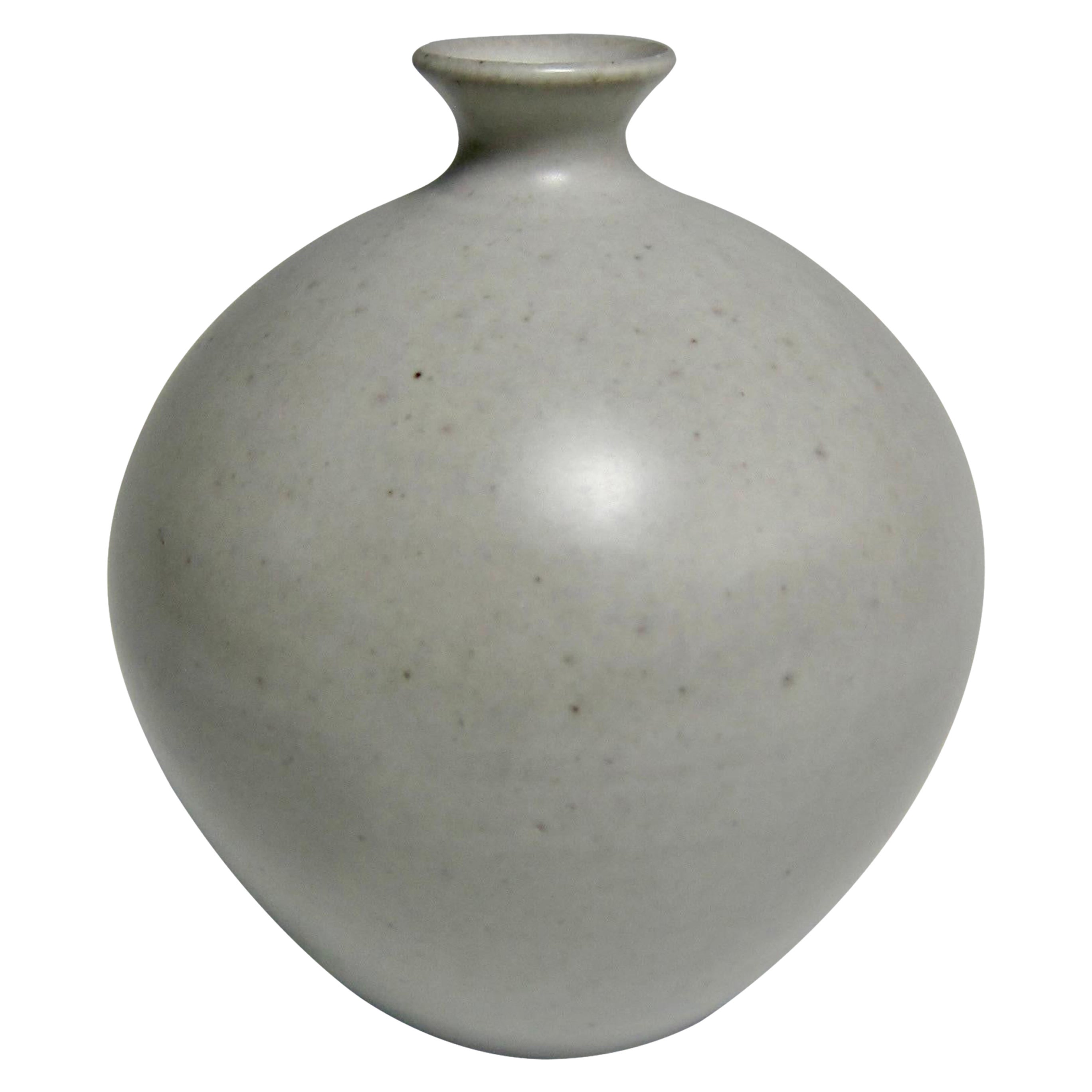 Wheelthrown Ceramic Bud Vase by Jason Fox For Sale