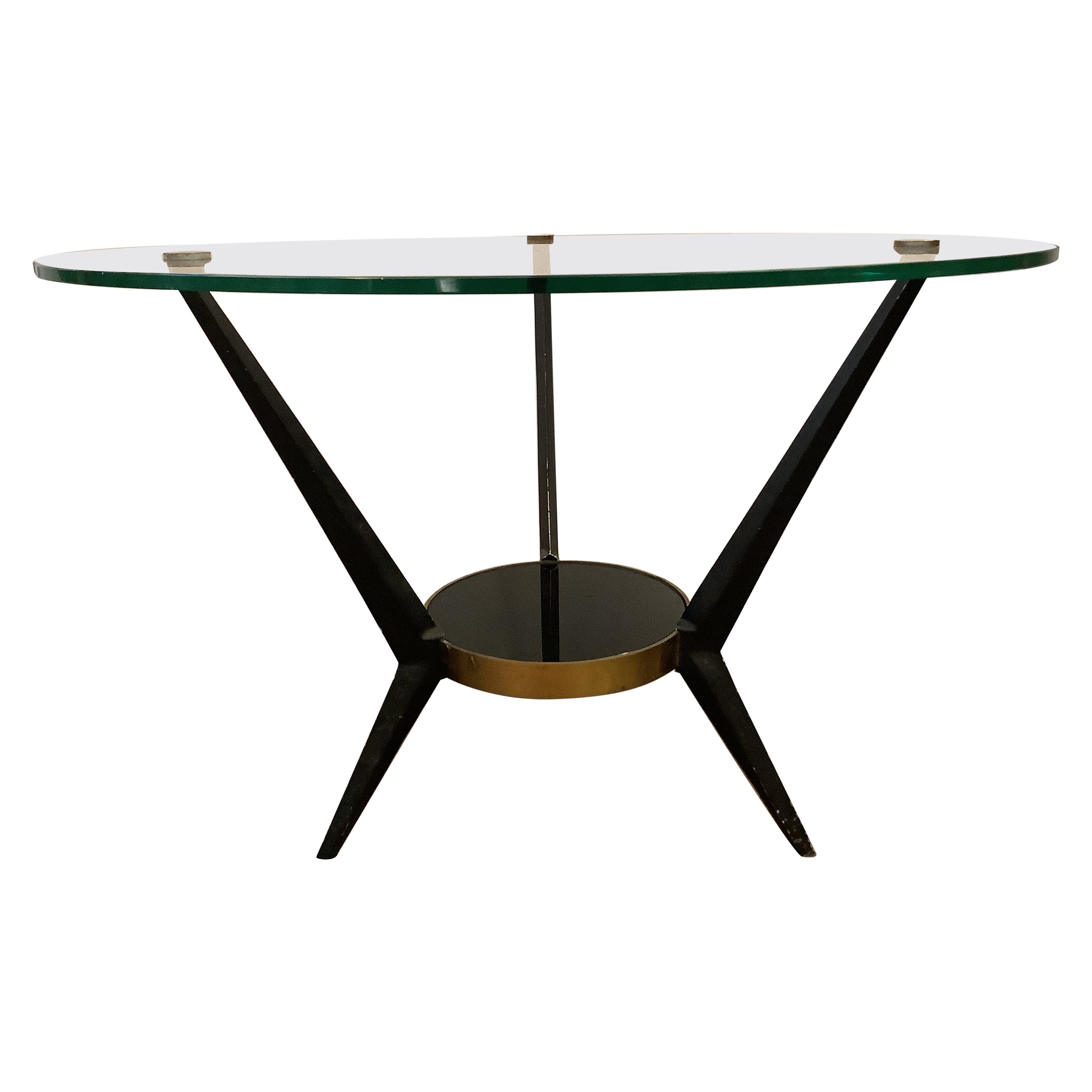 Mesa de centro italiana de los años 50 de Angelo Ostuni