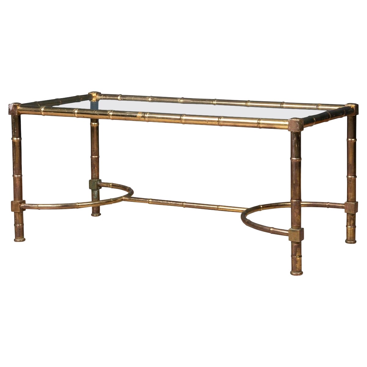20th Century Large French Coffee Table Attributable To Maison Jansen, c.1970 For Sale