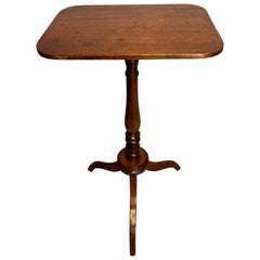 Antique English Regency Mahogany Tripod Table 