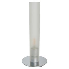 Lampe de bureau Ligne Roset avec abat-jour en verre
