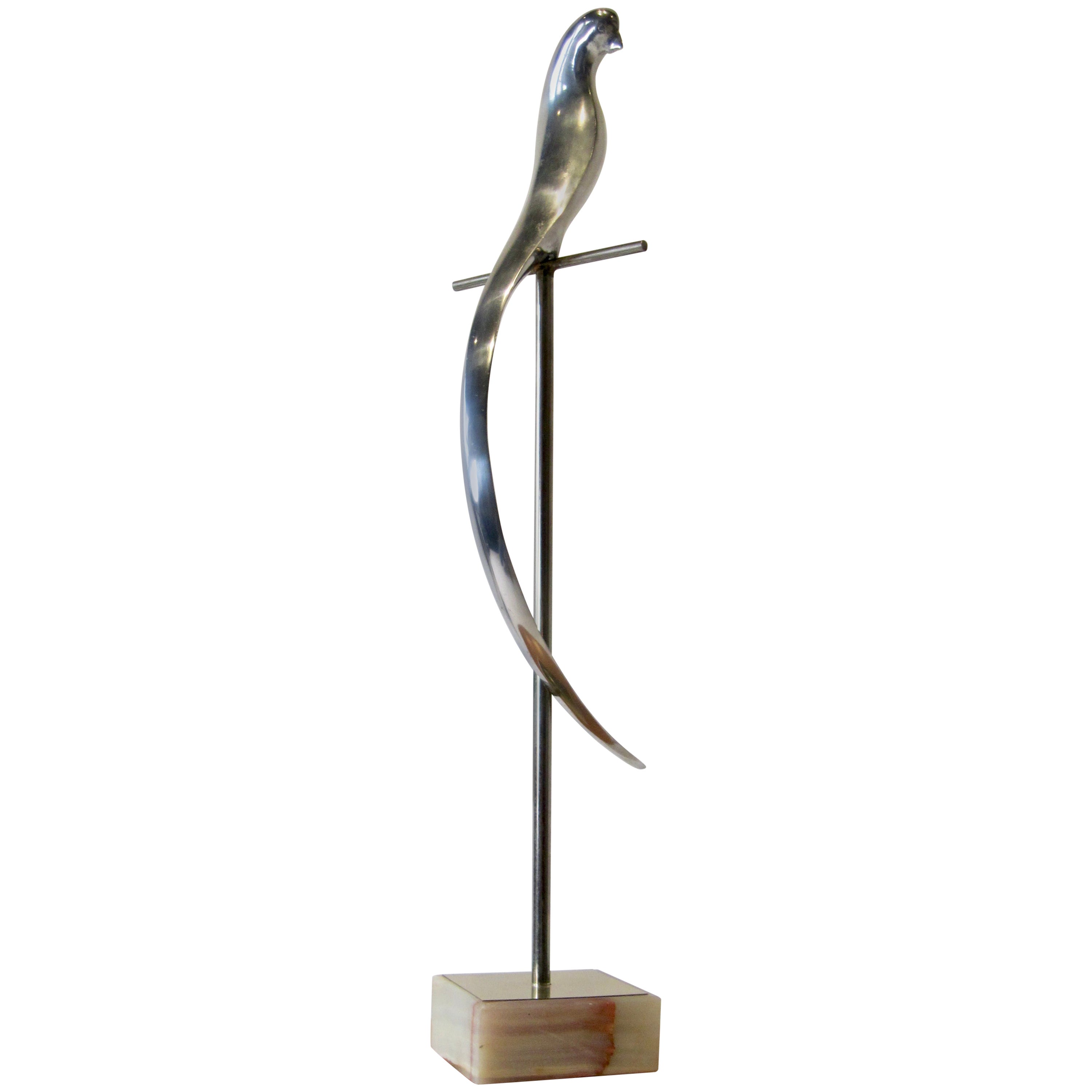 Curtis Jeré Parrot Sculpture For Sale