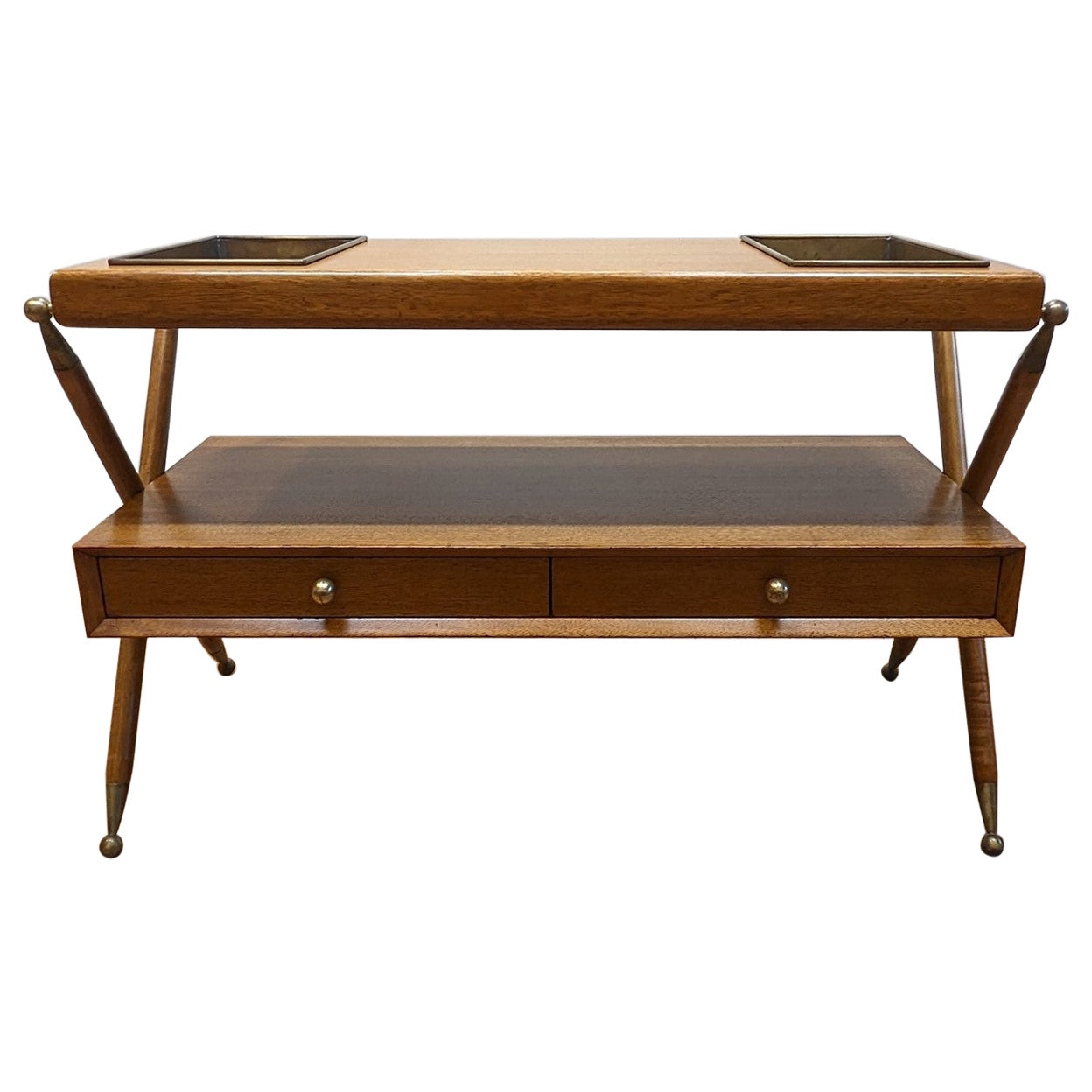 Mid Century Modern Console Table  For Sale