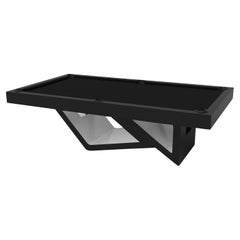 Elevate Customs Rumba Pool Table / Solid Pantone Black in 8.5' - Made in USA