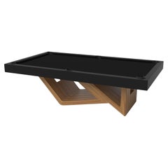 Elevate Customs Rumba Pool Table / Solid Teak Wood in 8.5' - Made in USA