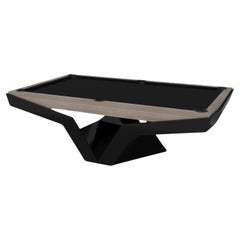Tavolo da biliardo Elevate Customs Enzo / Legno massiccio di Oak Wood bianco da 8,5' - Made in USA
