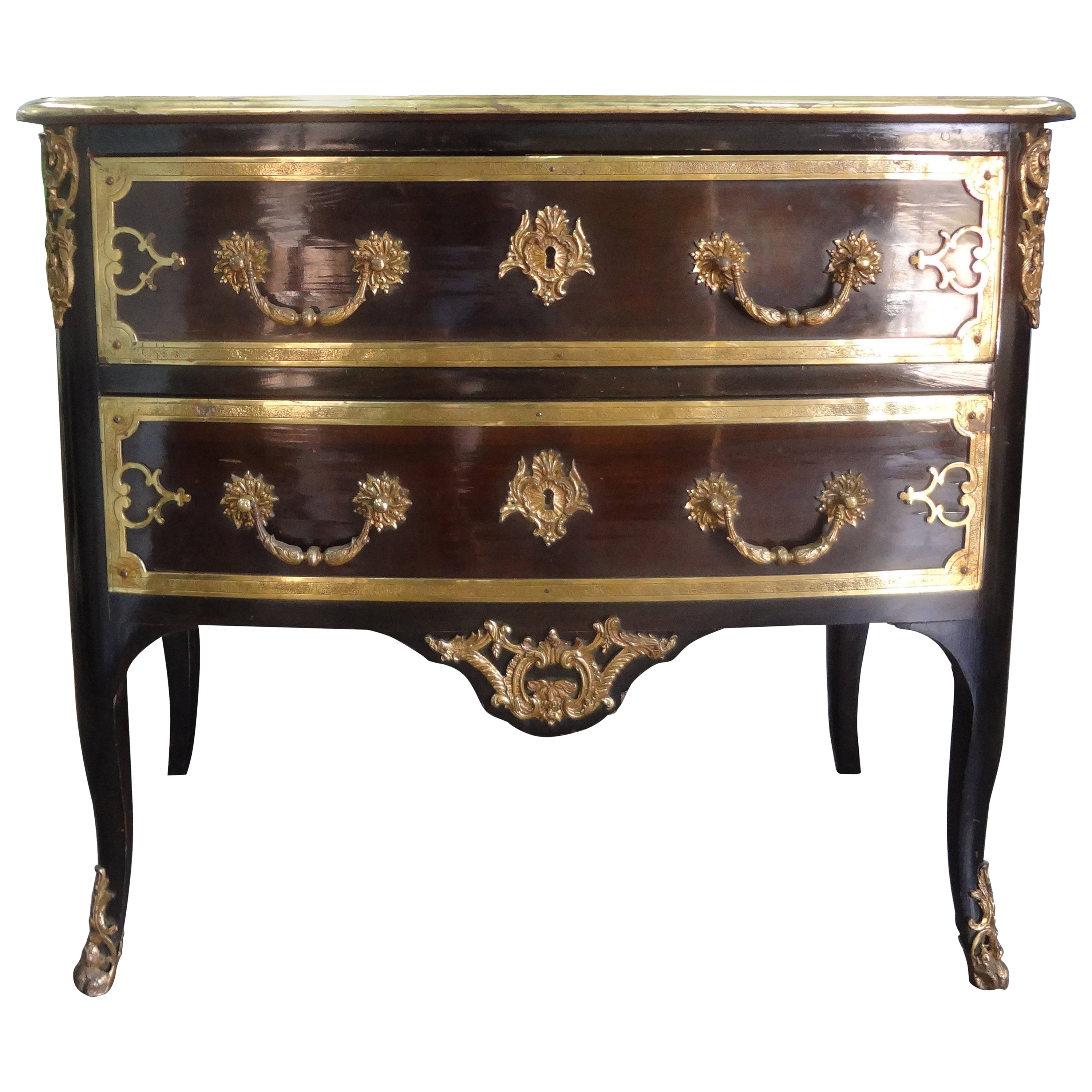 19th Century French Louis XV Style Commode or Chest For Sale at 1stDibs