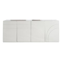 Buffet laqué postmoderne, 1980s
