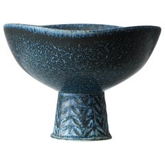 Stoneware Bowl by Carl-Harry Stalhane, Rorstrand, Sweden, 1950s