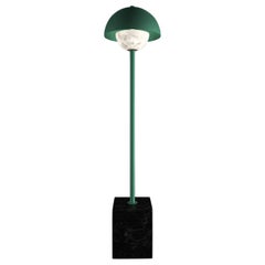Apollo Freedom Stehlampe aus grünem Metall von Alabastro Italiano