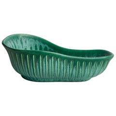 Ewald Dahlskog, Organic Bowl, Ceramic, Sweden, 1930s