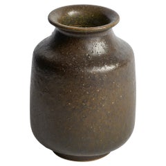 Sven Hofverberg, Vase, Steingut, Schweden, 1960er-Jahre