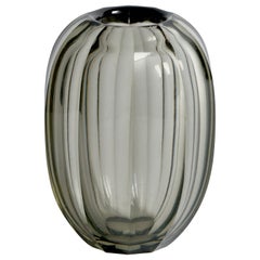 Vintage Edward Hald, Vase, Glass, Sweden, 1930s