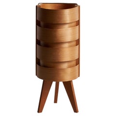 Hans-Agne Jakobsson, Table Lamp, Pine, Sweden, 1970s