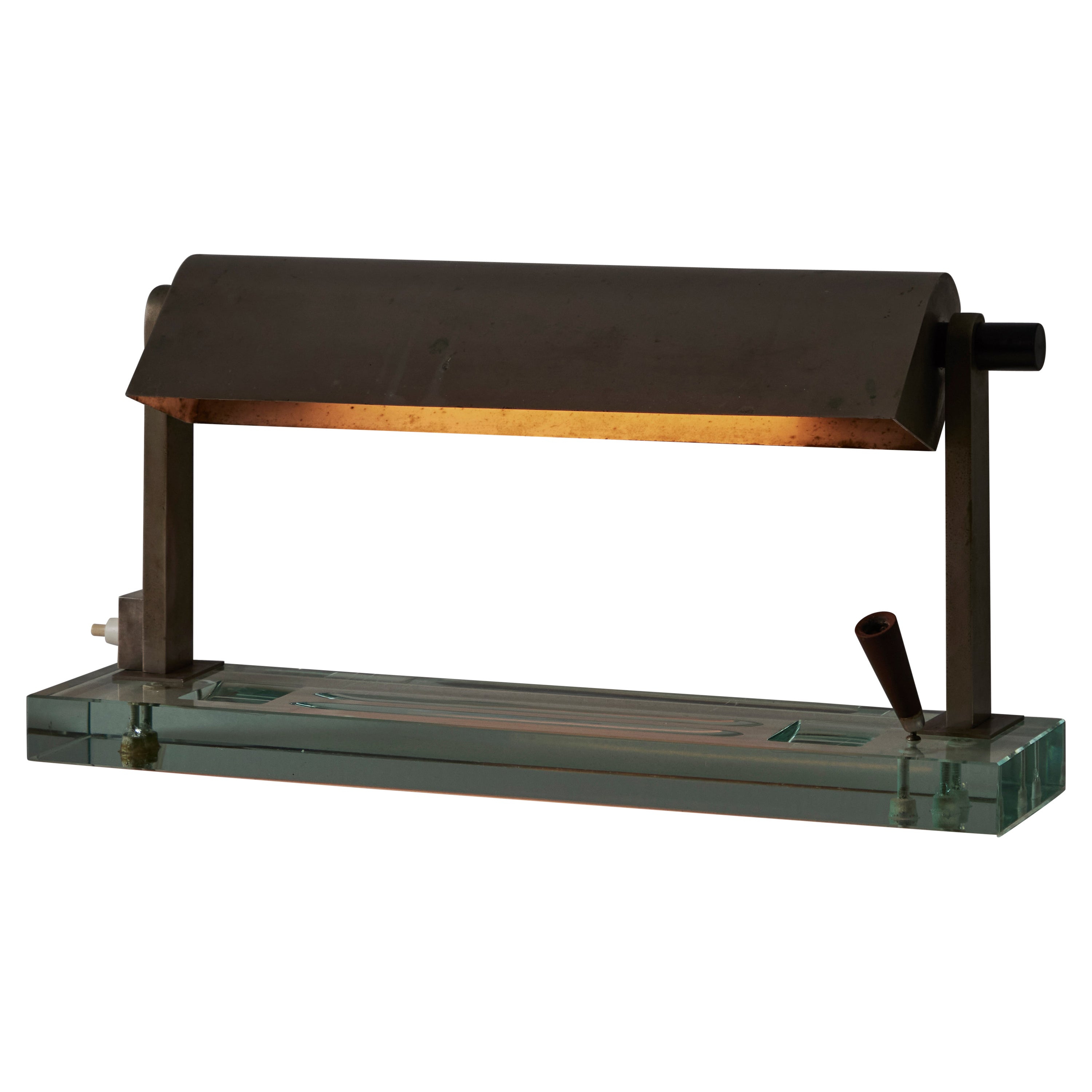 Model 0408 Table Lamp by Fontana Arte For Sale