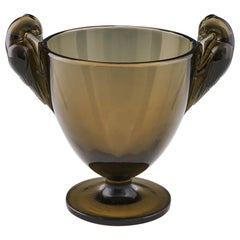 Rene Lalique Ornis Vase Designed 1926 - Marcilhac 976