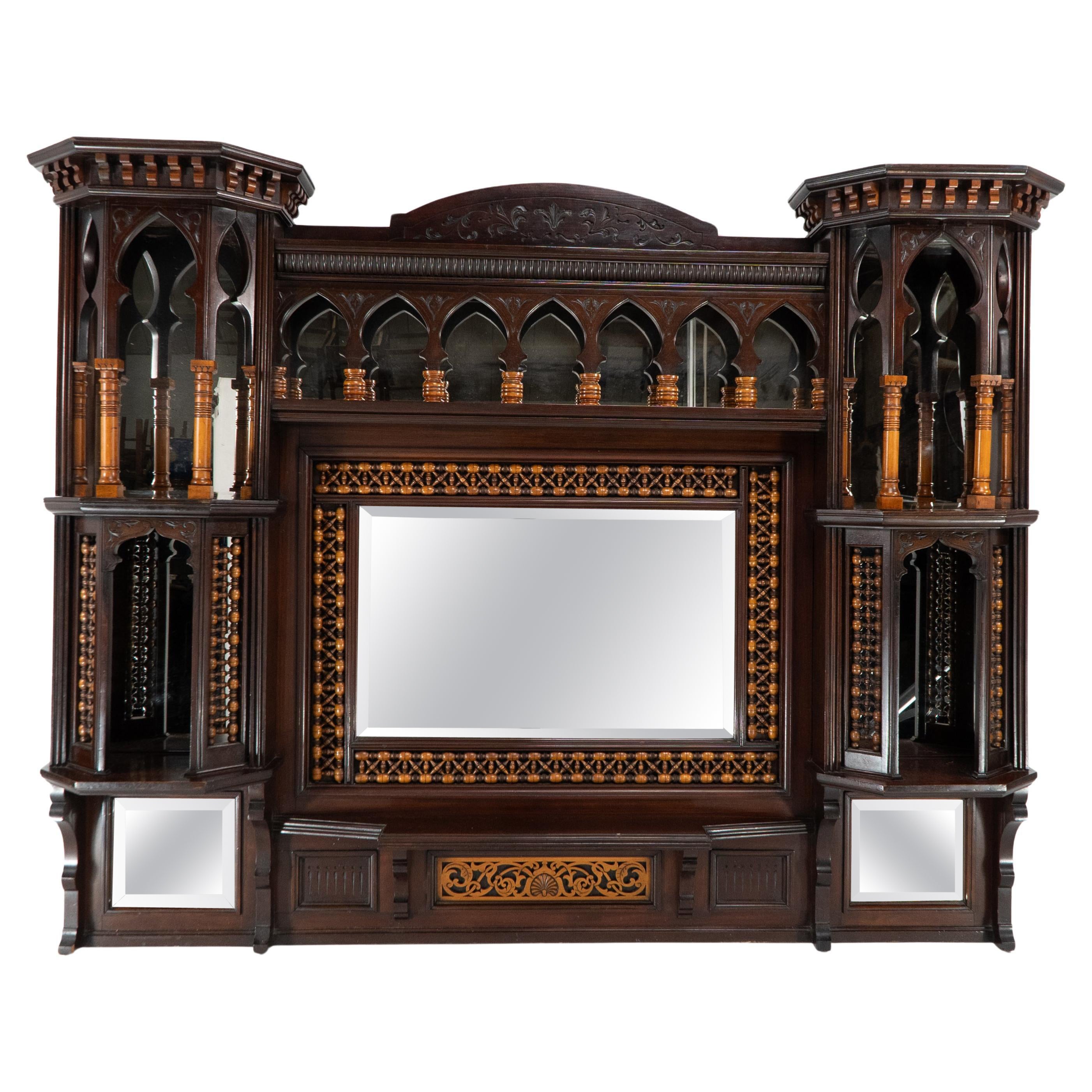 Boxwood Mantel Mirrors and Fireplace Mirrors