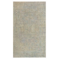 Anitque Indian Animal Hand Knotted Wool Rug