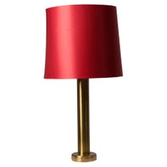 Scandinavian Swedish Modern Brass Elarmatur Kosta Table Lamp