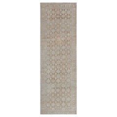 Tapis de couloir caucasien antique Karabagh 