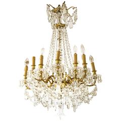 Baccarat Crystal Chandelier 19th Century