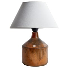 Henry Brandi, Table Lamp, Ceramic, Sweden, 1960s