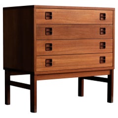 vintage chest of drawers  teak  60s  Sweden