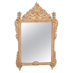 Vintage Beautifully Carved French Louis XV Style Mirror 