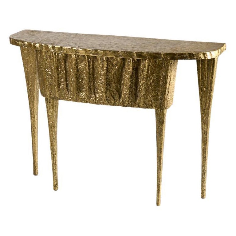 Aline Hazarian, Shivini, Contemporary Console Table, Bronze, Lebanon, 2021