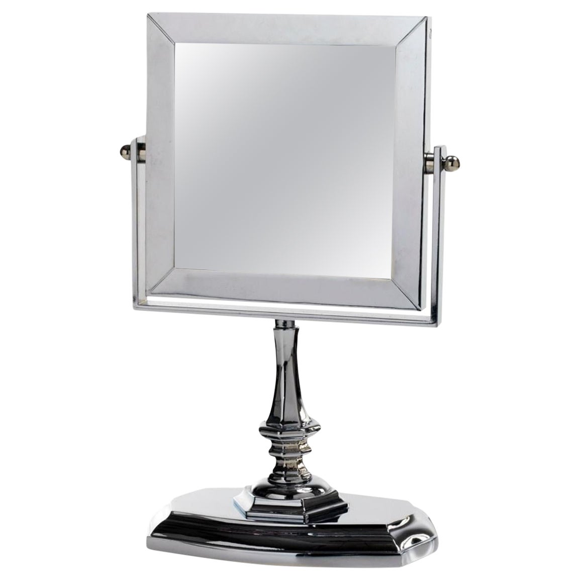 Brass dual side swivel chrome mirror For Sale