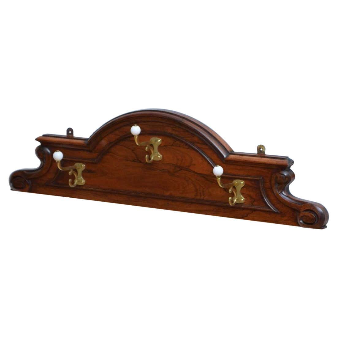 Fine Victorian Coat Hooks Coat Rack For Sale at 1stDibs