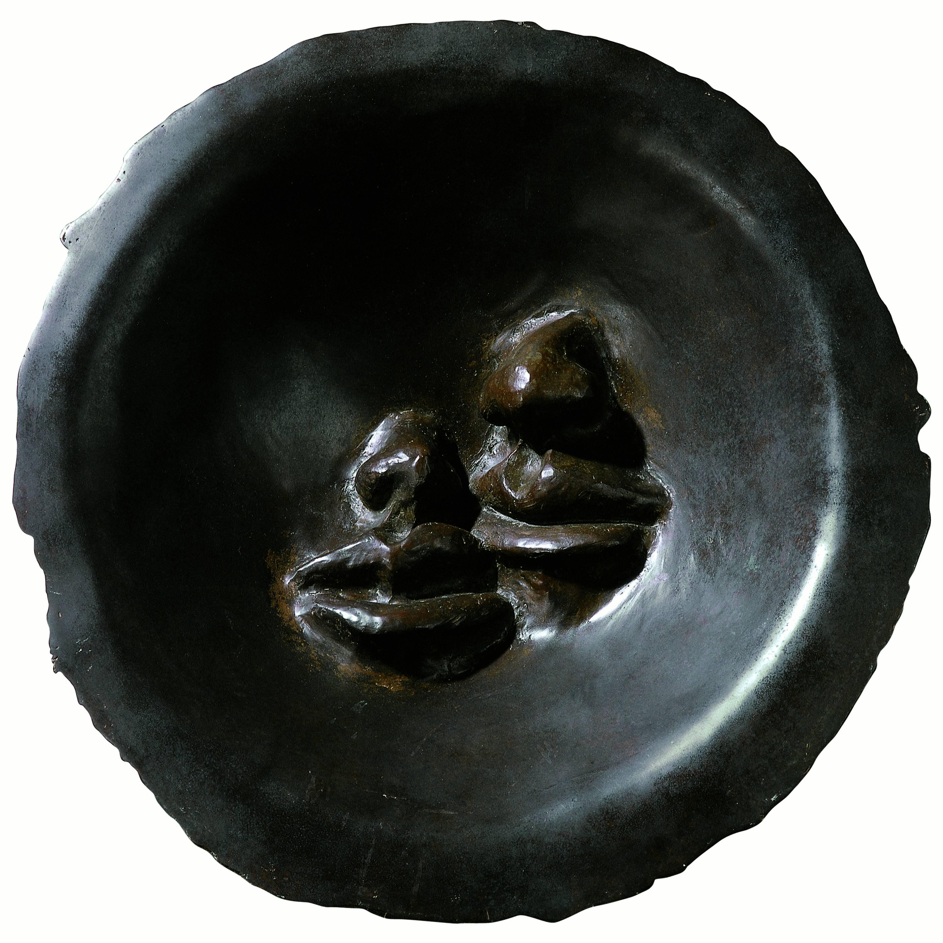 Bronze Sculpture "Shell" by Jacques Tenenhaus For Sale