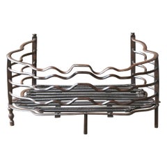 Dutch Louis XV Period Fireplace Grate or Fire Basket, 18th Century